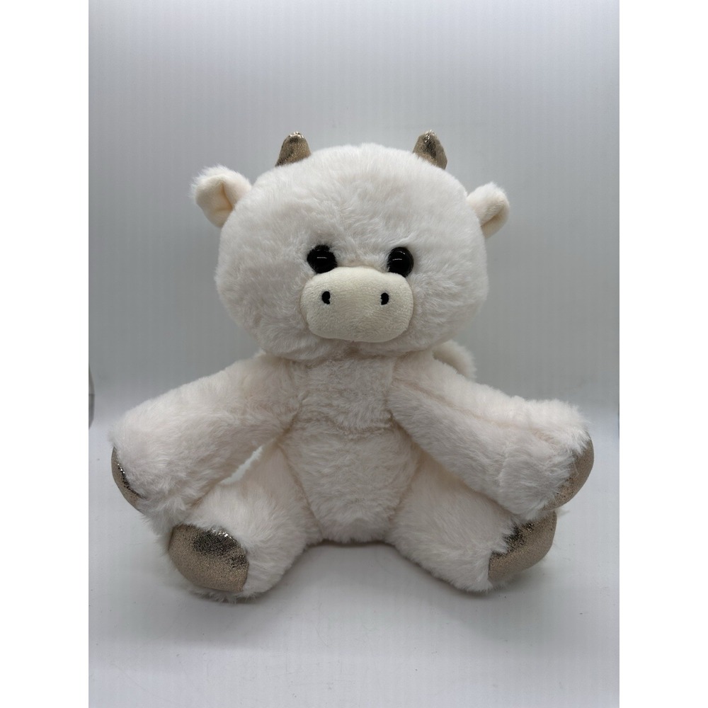 Fluffy Sitting Dragon Plush 9in